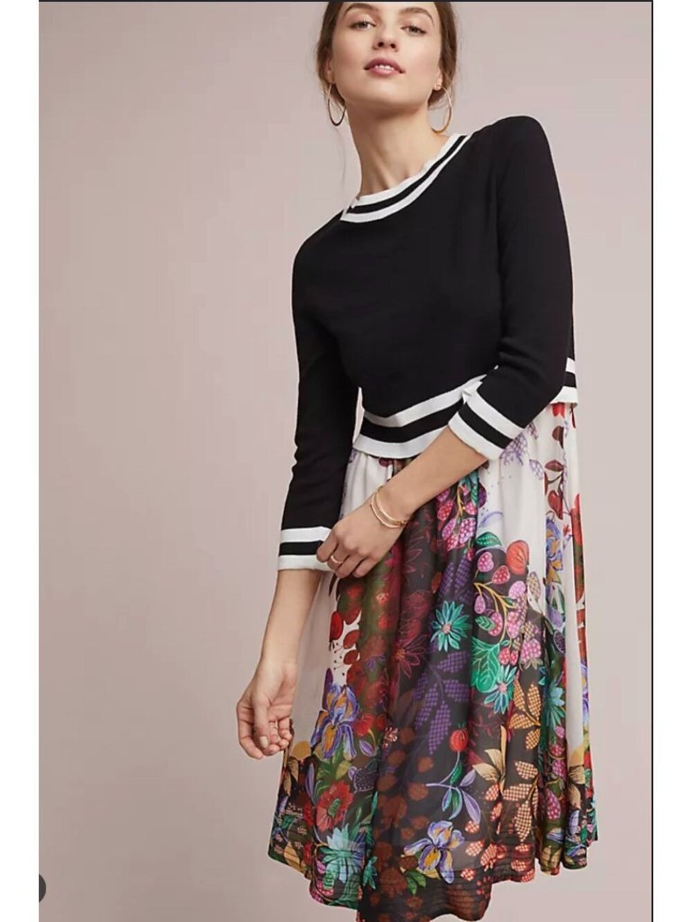 Maeve Anthropologie  Osceola Sweater Dress Anthropologie Sz XS